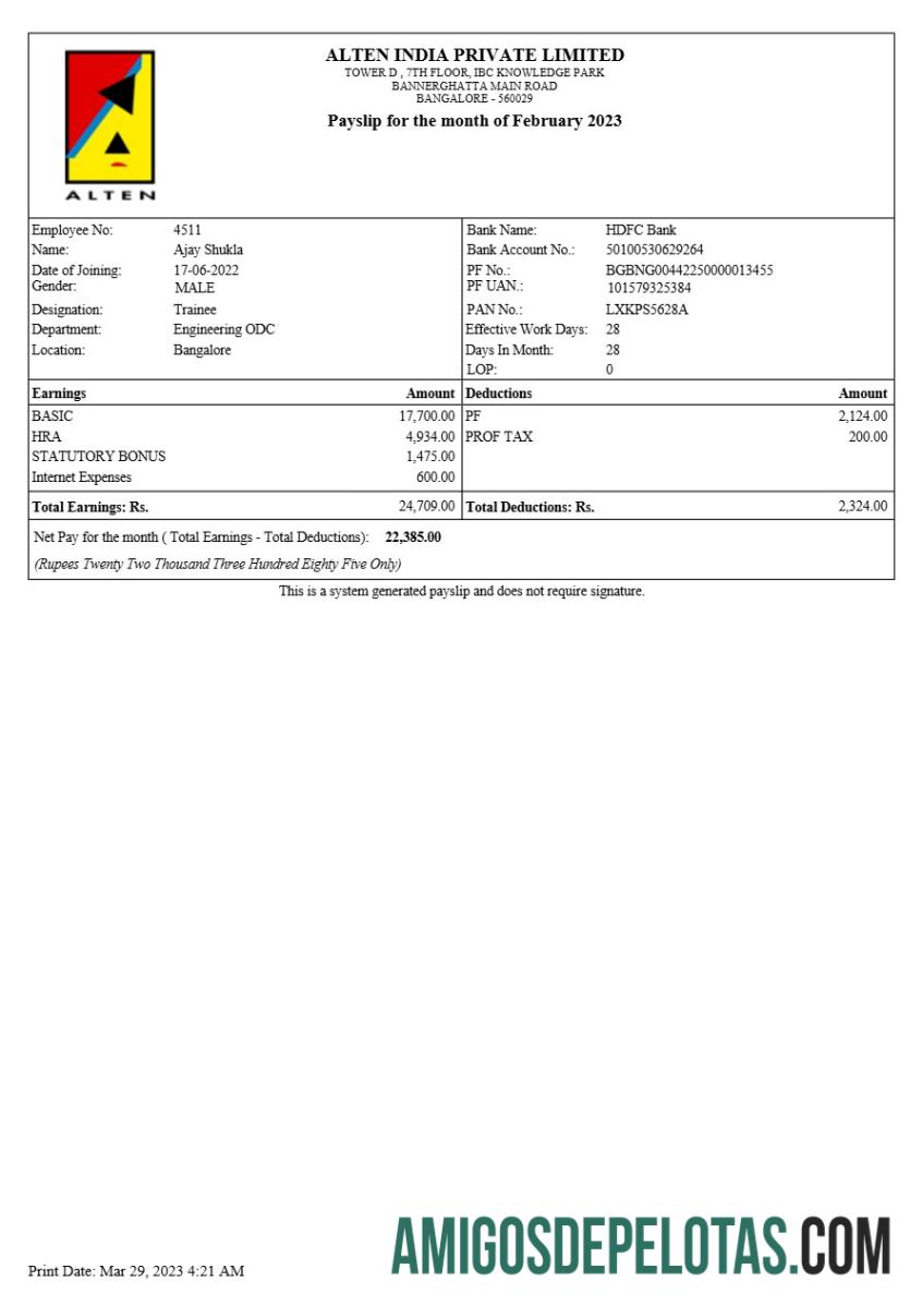 Imprimível Modelo de recibo de pagamento antigo da Índia em formatos Word e PDF.pdf, 2